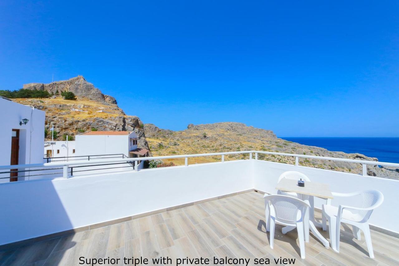 St. Paul'S Bay View Suites Líndos Eksteriør bilde