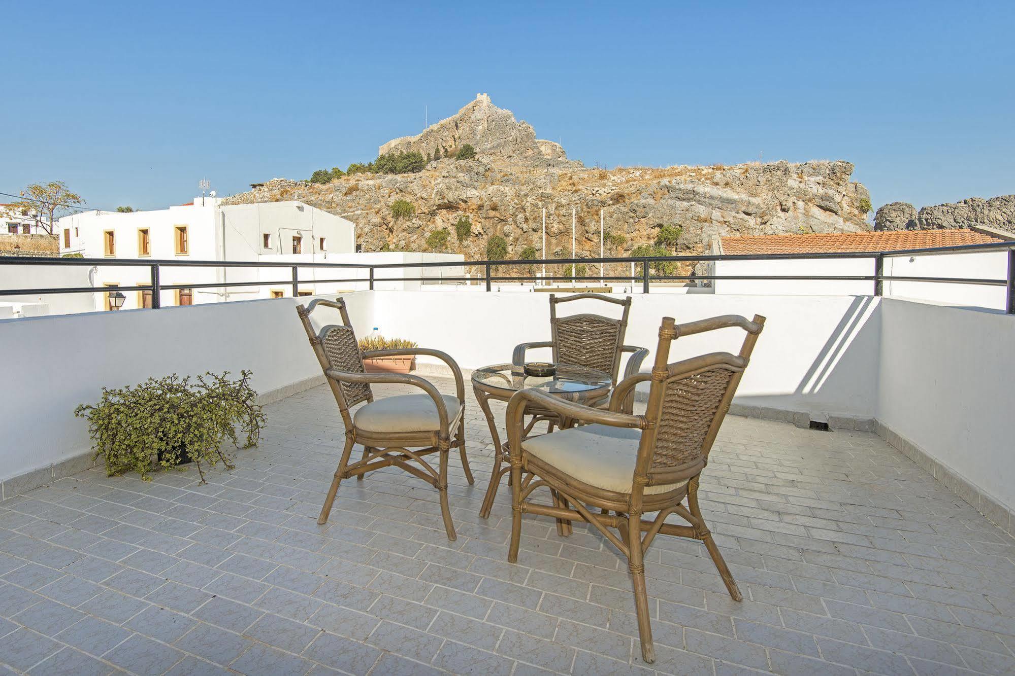 St. Paul'S Bay View Suites Líndos Eksteriør bilde